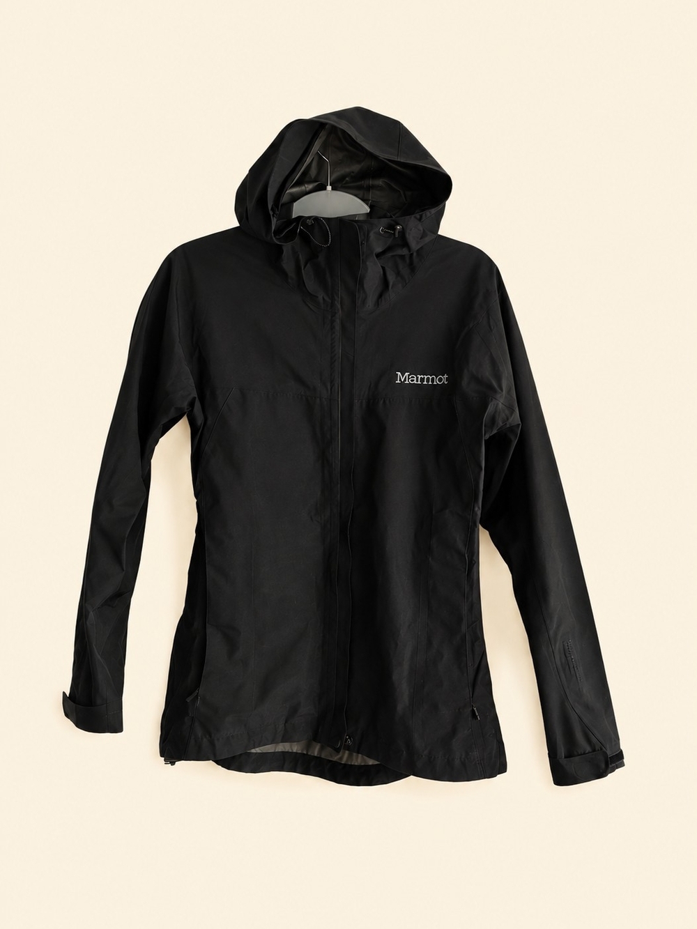 Marmot Black Women's Hooded Ski Jacket